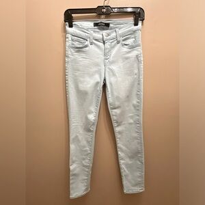 J Brand light denim ankle skinny jeans - size 25